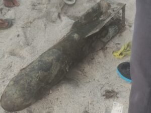 Masyarakat Batu Bara Di Hebohkan, Bom Jenis Roket Dibawah Jembatan Indrapura.