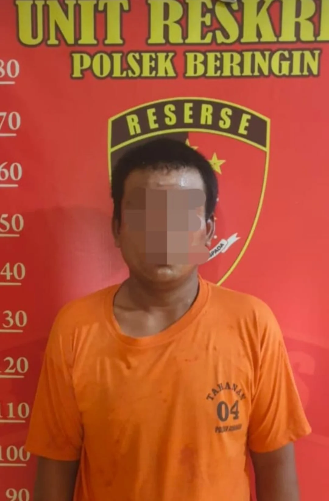 Foto : Pelaku curanmor saat diamankan Polsek Beringin