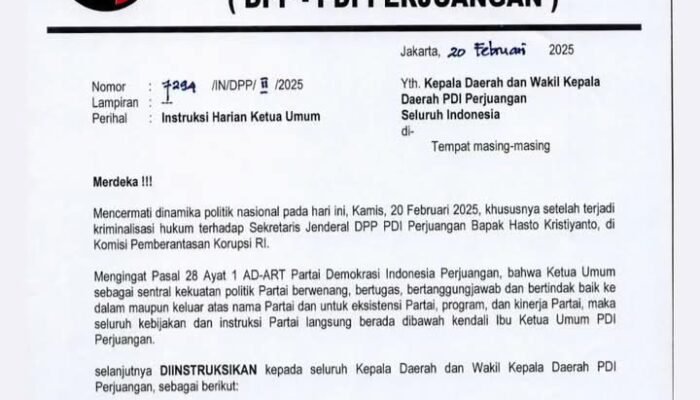 Megawati Intruksikan Kadernya yang Terpilih Menjadi Kepala Daerah Agar Tunda Retreat