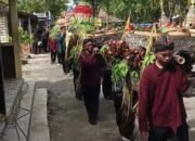 Warga Masyarakat Bejiharjo Adakan Kirab Seribu Kupat, Wujud Lestarikan Kearifan Lokal Adat Tradisi