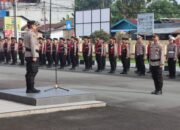 Kapolresta Deli Serdang Pimpin Upacara Kenaikan Pangkat Luar Biasa