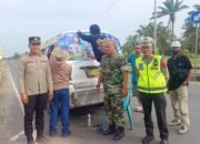 Sinergi TNI-Polri dan Ormas Pemuda Sergai Gaungkan Keselamatan di Jalan Raya