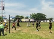Pertandingan Voli Antar satuan Meriahkan HUT Ke-79 Bhayangkara Polresta Deli Serdang