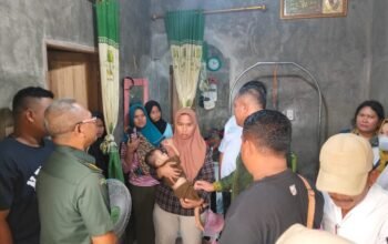 Difasilitasi LSM TKN Kenziro, Dikunjungi Wakil Ketua DPRD DS, Kodam I BB Bawa Arisha Zainaba Bayi Penderita Jantung Bocor Dan Kurang Gizi ke Rumkit Putri Hijau
