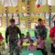 Keceriaan di Ujung Negeri, Satgas Yonif 642/Kps Laksanakan MBG