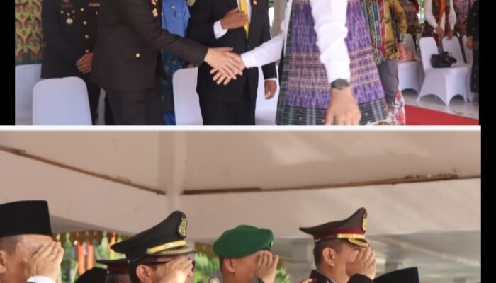 Kapolresta Deli Serdang Hadiri Upacara Peringatan Hari Sumpah Pemuda ke-97 di Alun-Alun Pemkab Deli Serdang