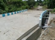Warga Desa Talapeta Sangat Senang Pembangunan Jembatan Penen -Talapeta Selesai Tepat Waktu