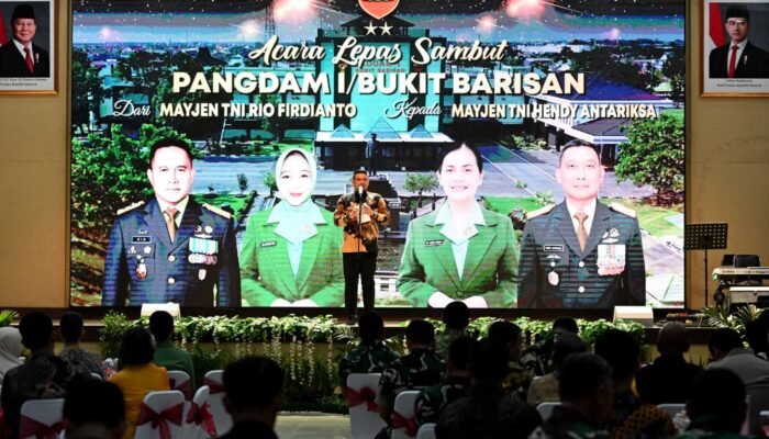 Lepas Sambut Pangdam I/BB, Bobby Nasution: Kolaborasi, Komunikasi, Interaksi Kunci Keberhasilan Pembangunan