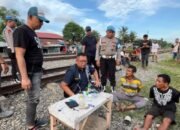 Sarang Narkoba Di Bantaran Rel Kereta Api Tembung Digerebek Polrestabes Medan