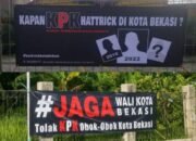 Pro-Kontra Spanduk KPK Hattrick, Warga Bekasi Desak Penegakan Hukum