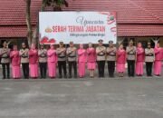 Kapolres Binjai Pimpin Serah Terima Jabatan Kabagren Dan Tiga Kapolsek