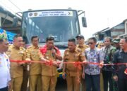 Dua Bus Perintis Resmi Beroperasi Di Deli Serdang