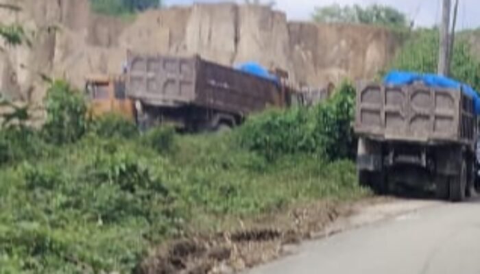 Tambang Galian C Ilegal Didesa Damak Maliho Kec Bangun Purba Bebas Beroperasi,  Warga Desak APH Bertindak
