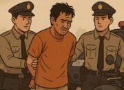 Oknum Polresta Deli Serdang Inisial FE Ditangkap,Setelah Curi Sepeda Motor Di Barak