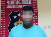 Sat Reskrim Polresta Deli Serdang amankan Personil Polri diduga melakukan tindak pidana Curanmor