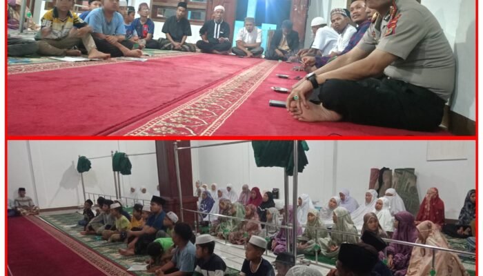 Safari Ramadhan Kapolsek Muara Sipongi,AKP Irwan Sastra Dinata Ajak Warga Jaga Keamanan Dan Ketertiban