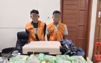 21 Kilogram Sabu Berhasil Digagalkan Satresnarkoba  Polresta Deliserdang,Dua Kurir Diamankan