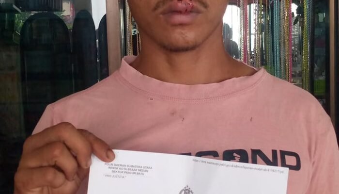 Korban Penganiayaan Pemabuk Sudah Lapor Polisi, Warga Pancur Batu Tunggu Tindakan Tegas Aparat