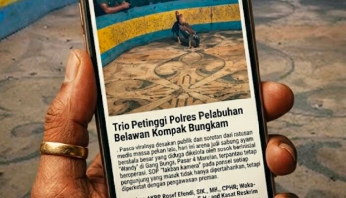 Trio Petinggi Polres Belawan Bungkam, Arena Judi Wandy di Marelan Terbukti Kebal Hukum?