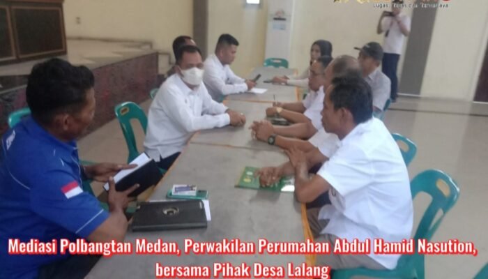 Mediasi Polbangtan Medan Dan Warga Perumahan Komplek Abdul Hamid Nasution Sunggal Tidak Ada Kesepakatan
