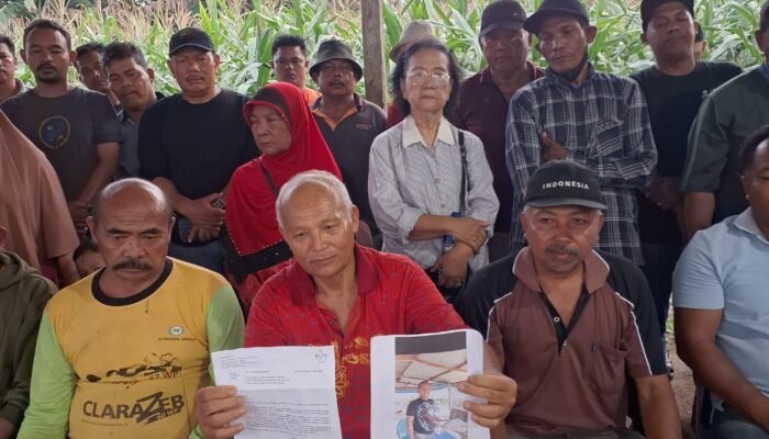 Diduga Suruhan Pihak PTPN1 Regional 1,Kelompok Tani Medan Sinembah Limau Manis Diteror (OTK) Berseragam