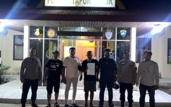 Mantap,Unit Reskrim Polsek Dolok Masihul Berhasil Menangkap Ridho Pelaku Pembakaran Rumah Di Kec.Topung Hilir,Kab.Kampar,Provinsi Riau