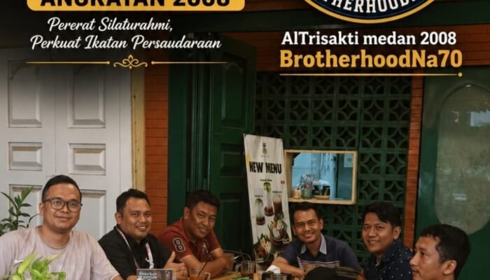 Temu Kangen Alumni SMA Swasta Katolik Tri Sakti Medan Angkatan 2008 Bentuk Kepengurusan AlTrisakti Medan 2008 BrotherhoodNa70
