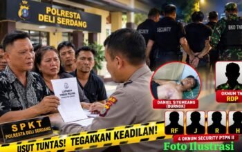 Oknum TNI AD dan Empat Securiti PTPN 2 Diduga Terlibat Penyiksaan 3 Warga, 1 Tewas