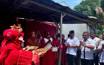 DPC PSI Percut Sei Tuan Rayakan HUT RI ke- 81 Sekaligus Peresmian Kantor Sekretariat