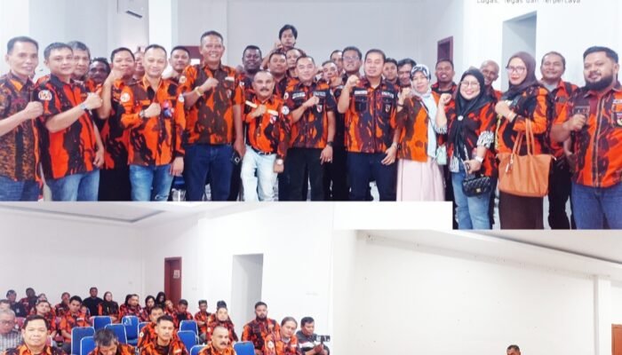 Muhammad Yusri (UCI) Membuka Rapat Perdana Kepengurusan Pemuda Pancasila Lubuk Pakam